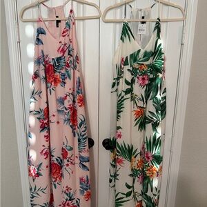 Gibson Hi Sugarplum Resort Collection Maxi Dresses Smalls